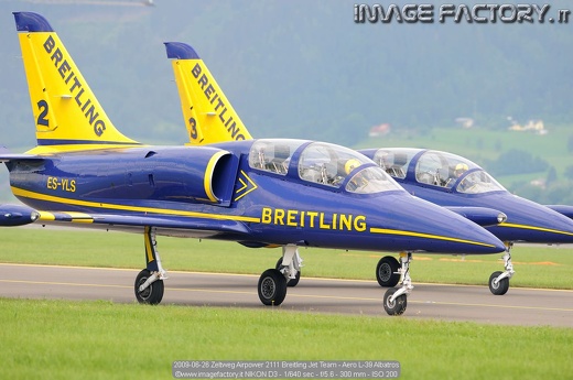 2009-06-26 Zeltweg Airpower 2111 Breitling Jet Team - Aero L-39 Albatros
